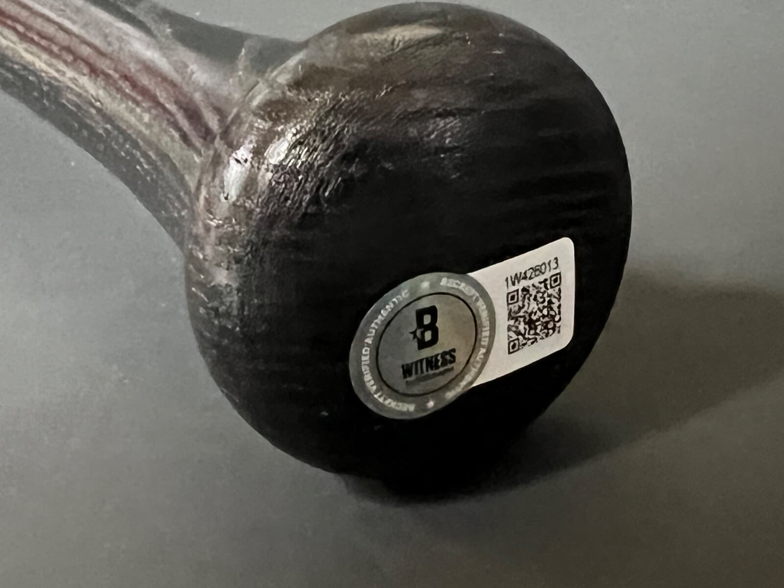 Andy Pages Dodgers Auto Signed Black Bat Beckett Witness Louisville Slugger 3