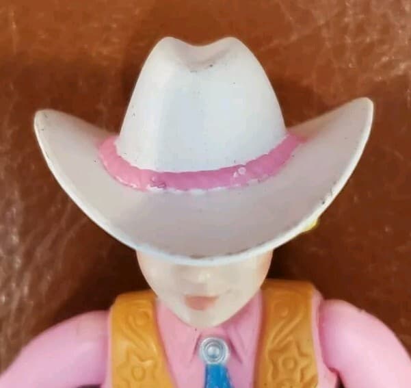 2001 Mattel Fisher Price Loving Family Dollhouse Cowgirl Western Girl Mom Figure 6