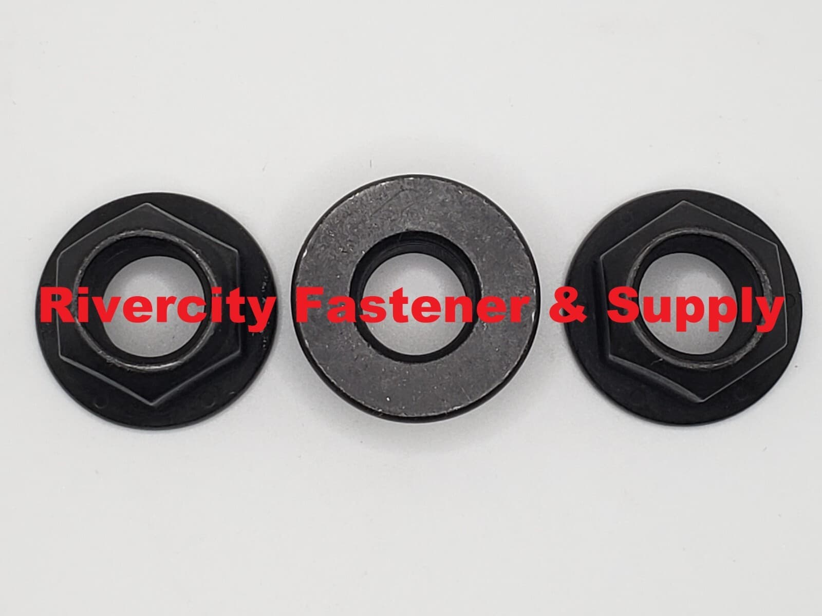 3/8-24 Grade 8 All Metal Flange Lock Nuts 3/8x24 Top Lock Nuts 3/8 x 24 Nut 5