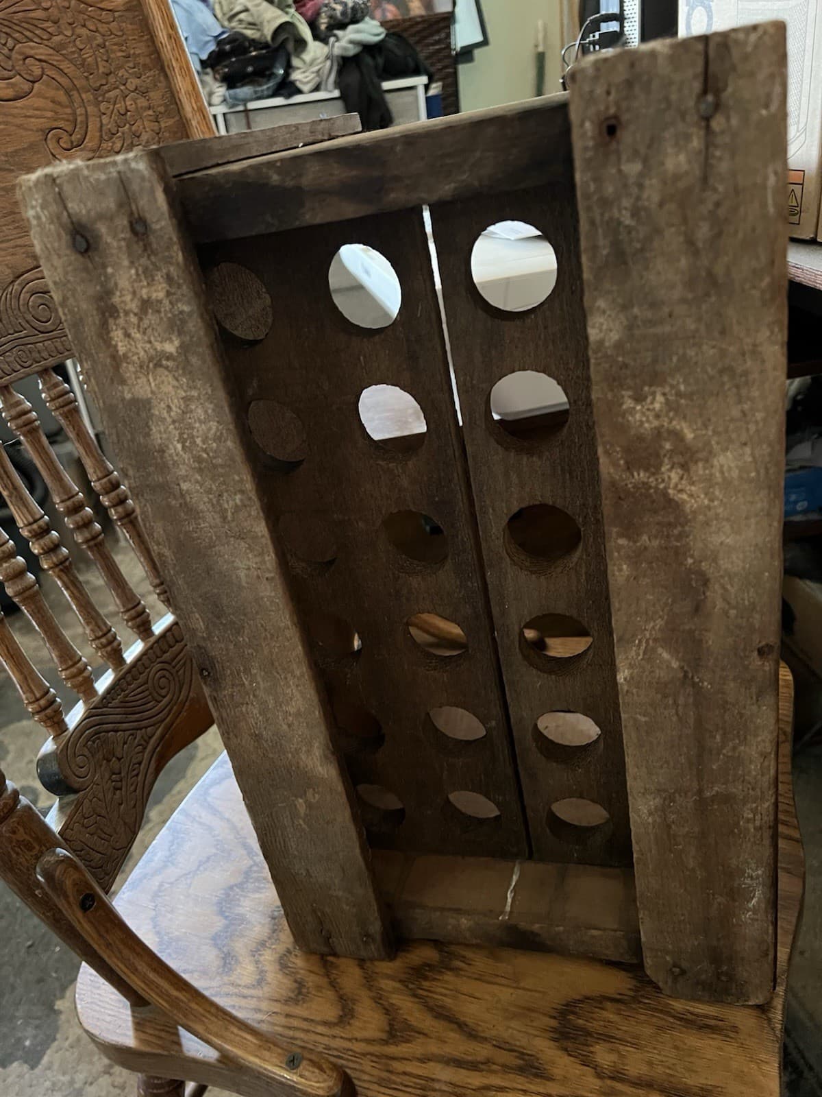 Coca-Cola  Antique 1880s-early 1900s RARE Wood Crate for Straight Sided bottles 6