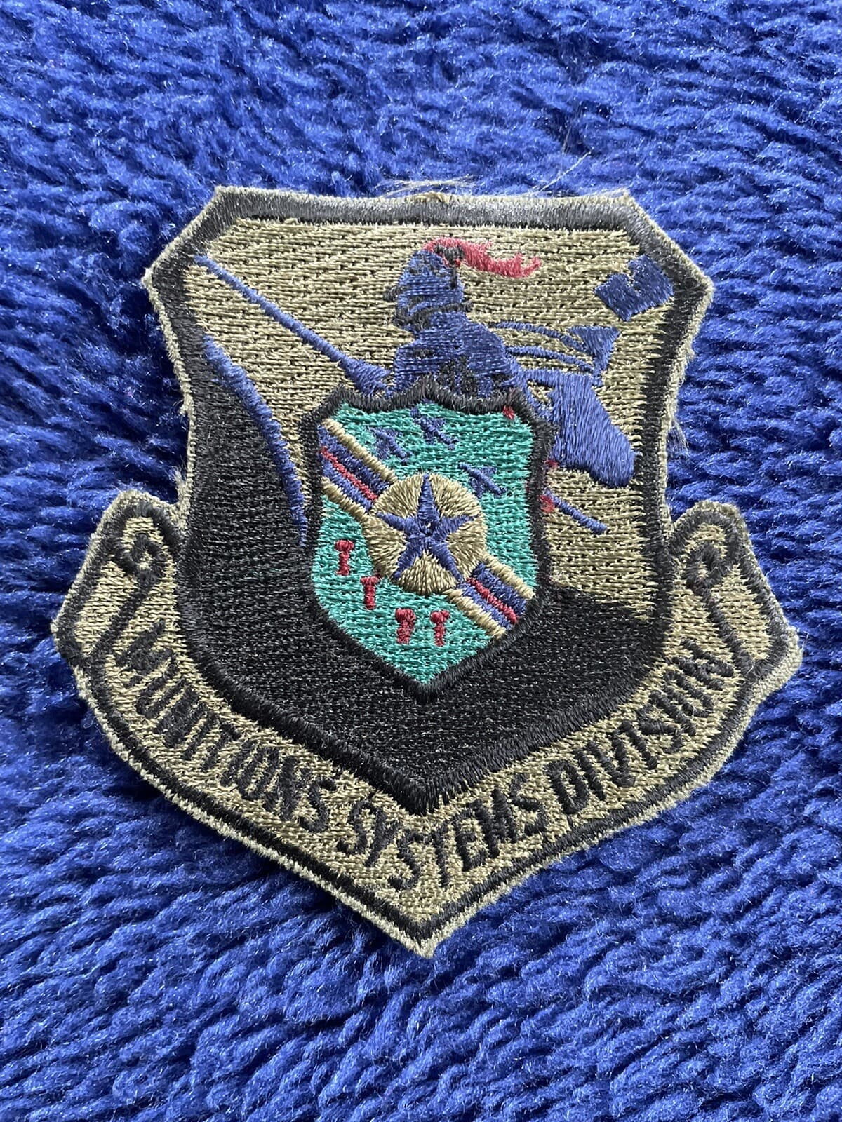 Subdued US Air Force Munitions Systems Division Patch