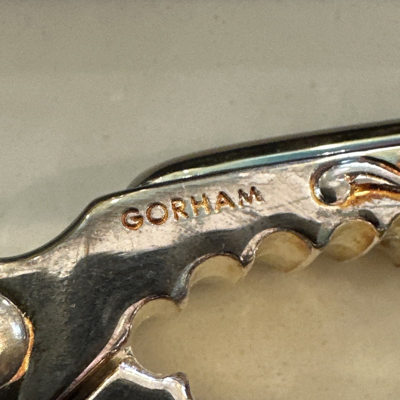 gorham silverplated nut/seafood cracker yh502 5