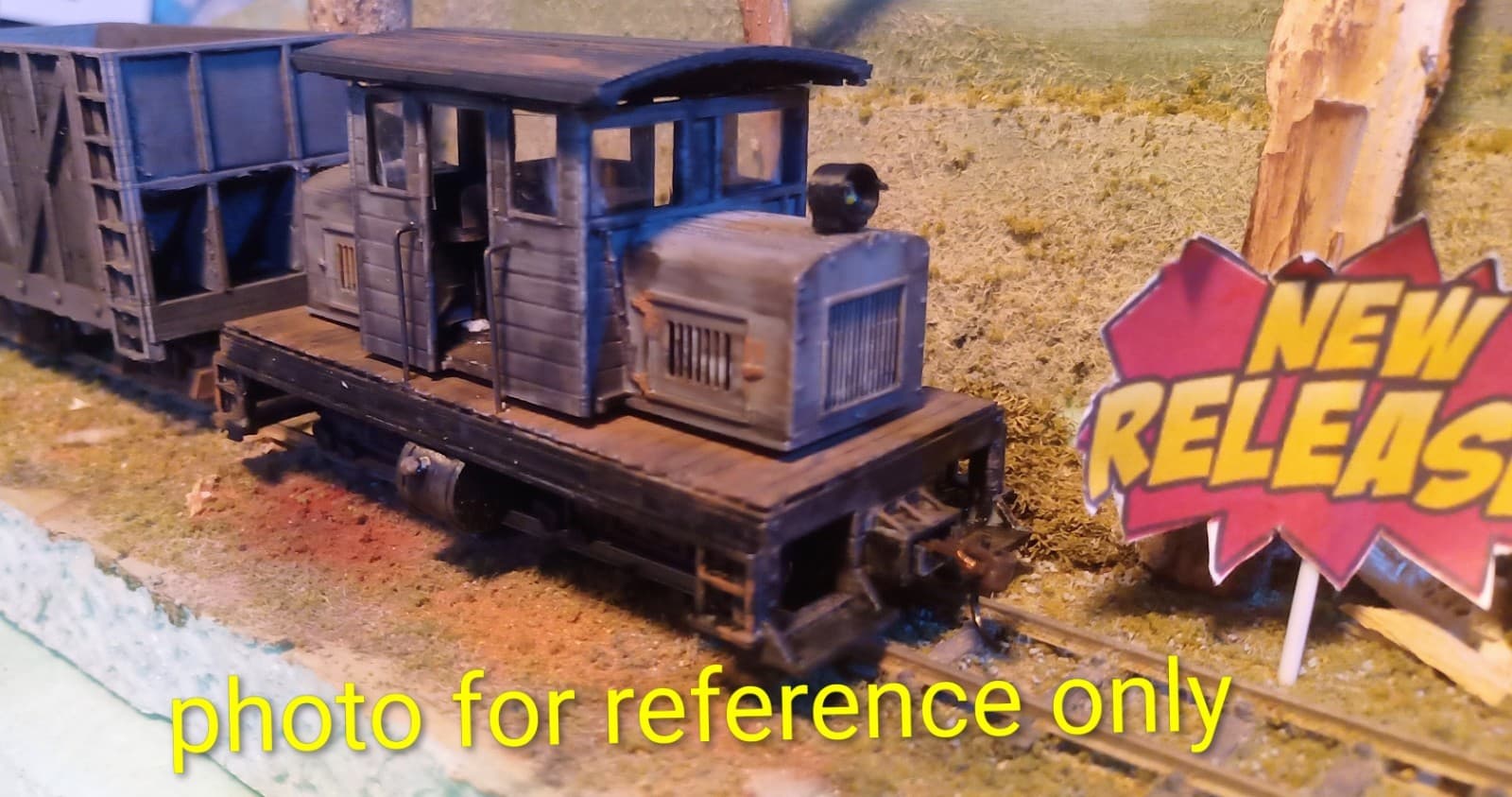 On30 Center Cab Deisel Kit 3D Printed Use With Tenshodo Power Unit NOT INCLUDED