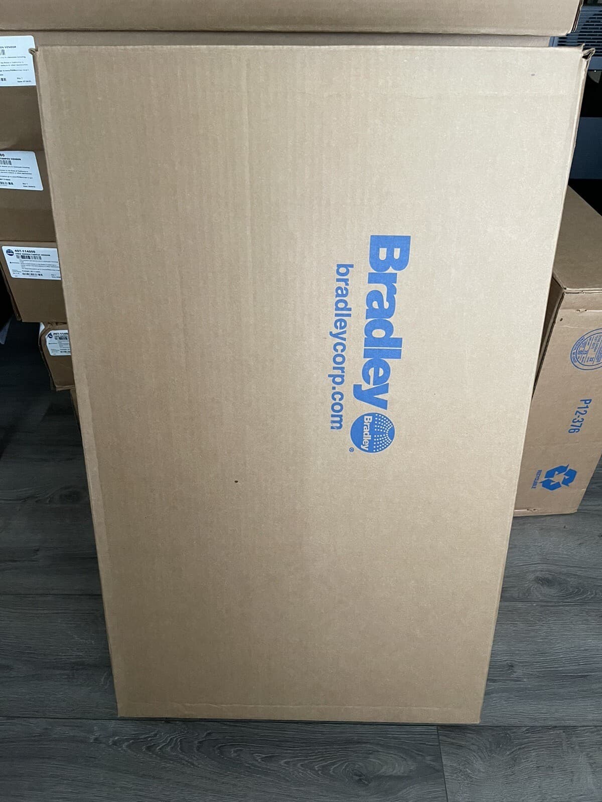 Bradley 407-114000 Surface Mounted Napkin/Tampon Vendor Projects 4-1/2” 4