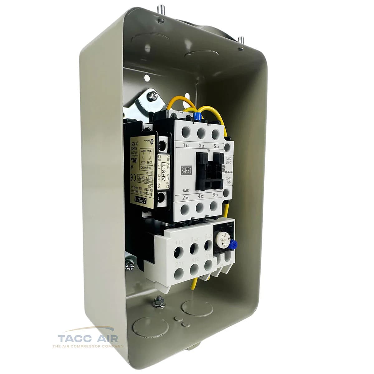 7.5 HP Three Phase Magnetic Starter Motor Control Switch Box 220 - 240 Volt 3 PH 2