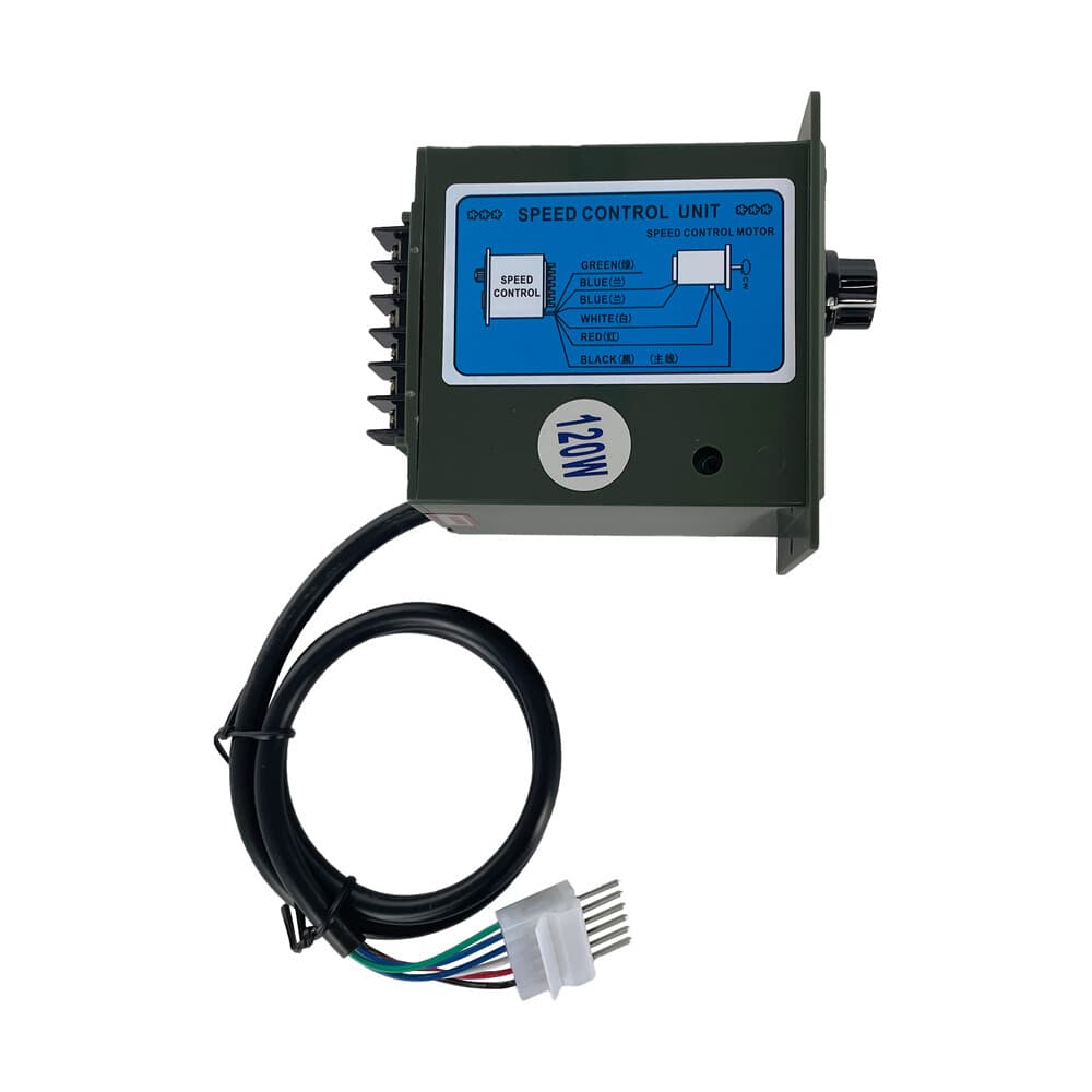 AC 110V 120W Gear Motor Speed Controller Reversible Regulator Switch 6Pin CW/CCW 5