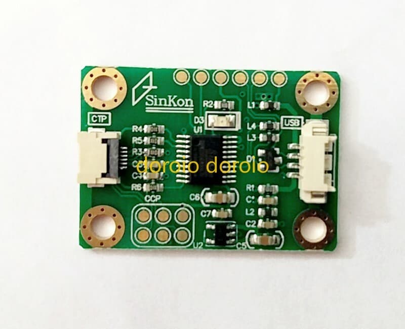 7/ 8 /9/ 10 Inch Touch Screen 6 Wire I2C Interface to USB Interface Controller 2