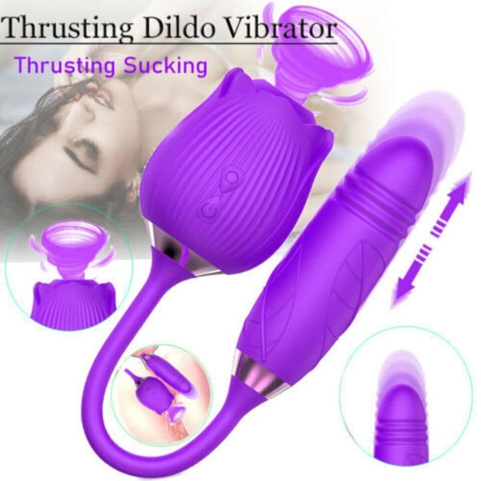 2025 New Rose Female Anniversary Female Birthday Gift Massage Tongue Licking 3