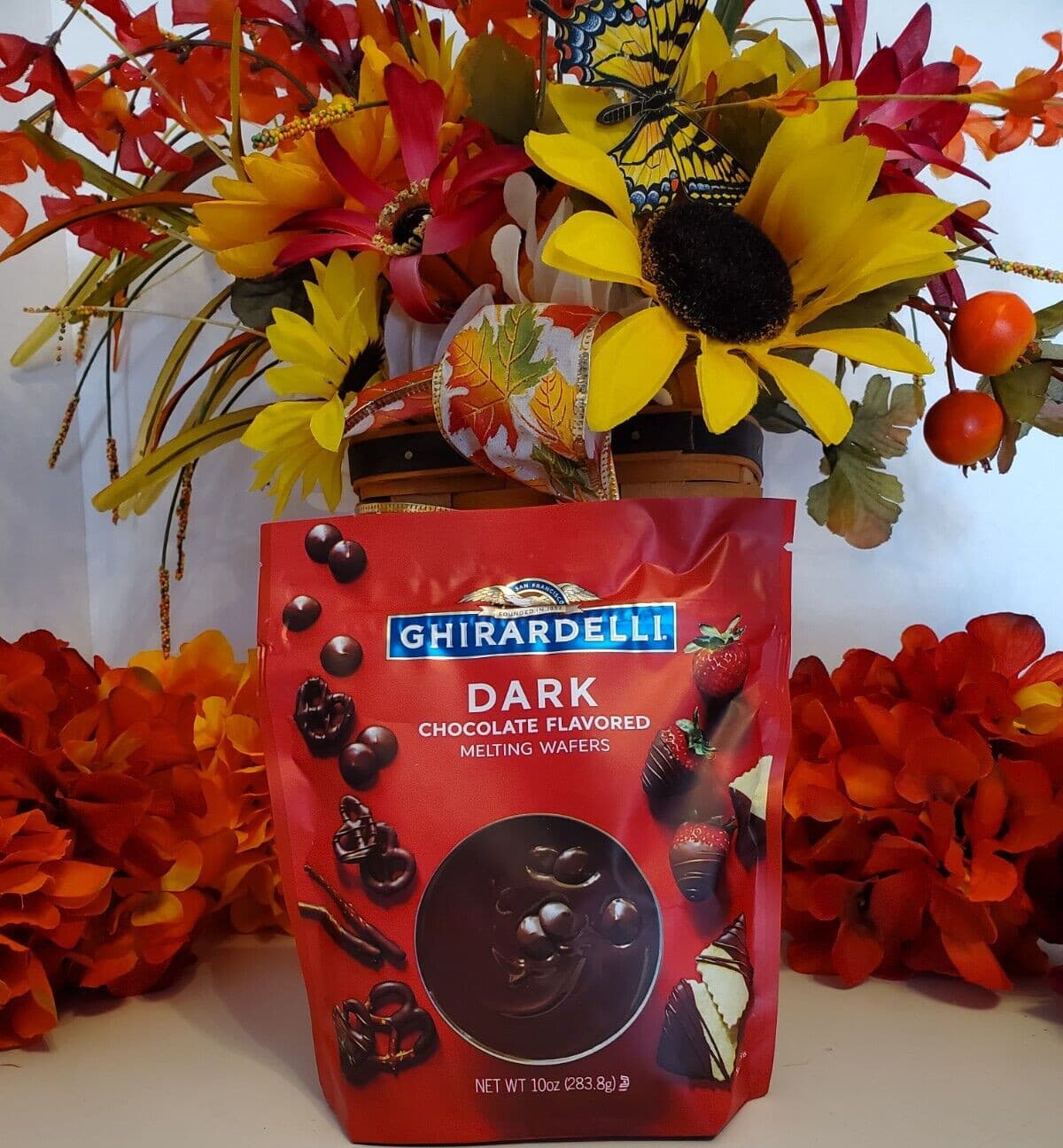 GHIRARDELLI ~ Dark Chocolate 🍫 Melting Wafers ~ 10 oz Bag ~ PLEASE READ DESC ~
