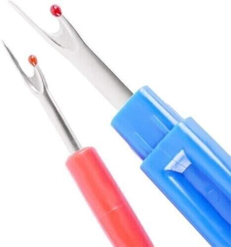 5 Pieces Colorful Seam Ripper Assortment Thread Remover Kit 2 Big and 2 Small US 2