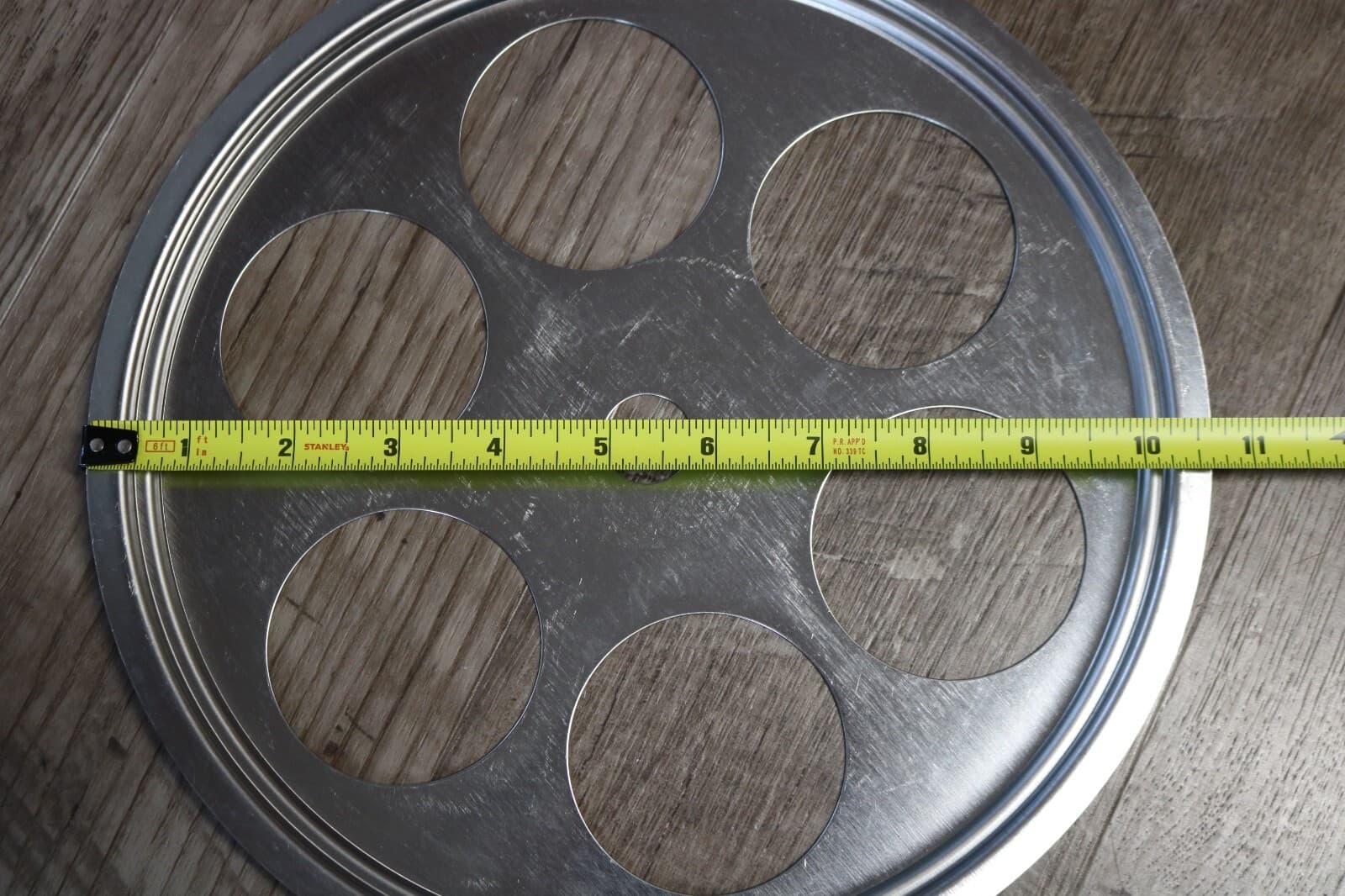 Stainless Steel 6 cup Egg Poacher Insert  Fits 10" Skillet 4