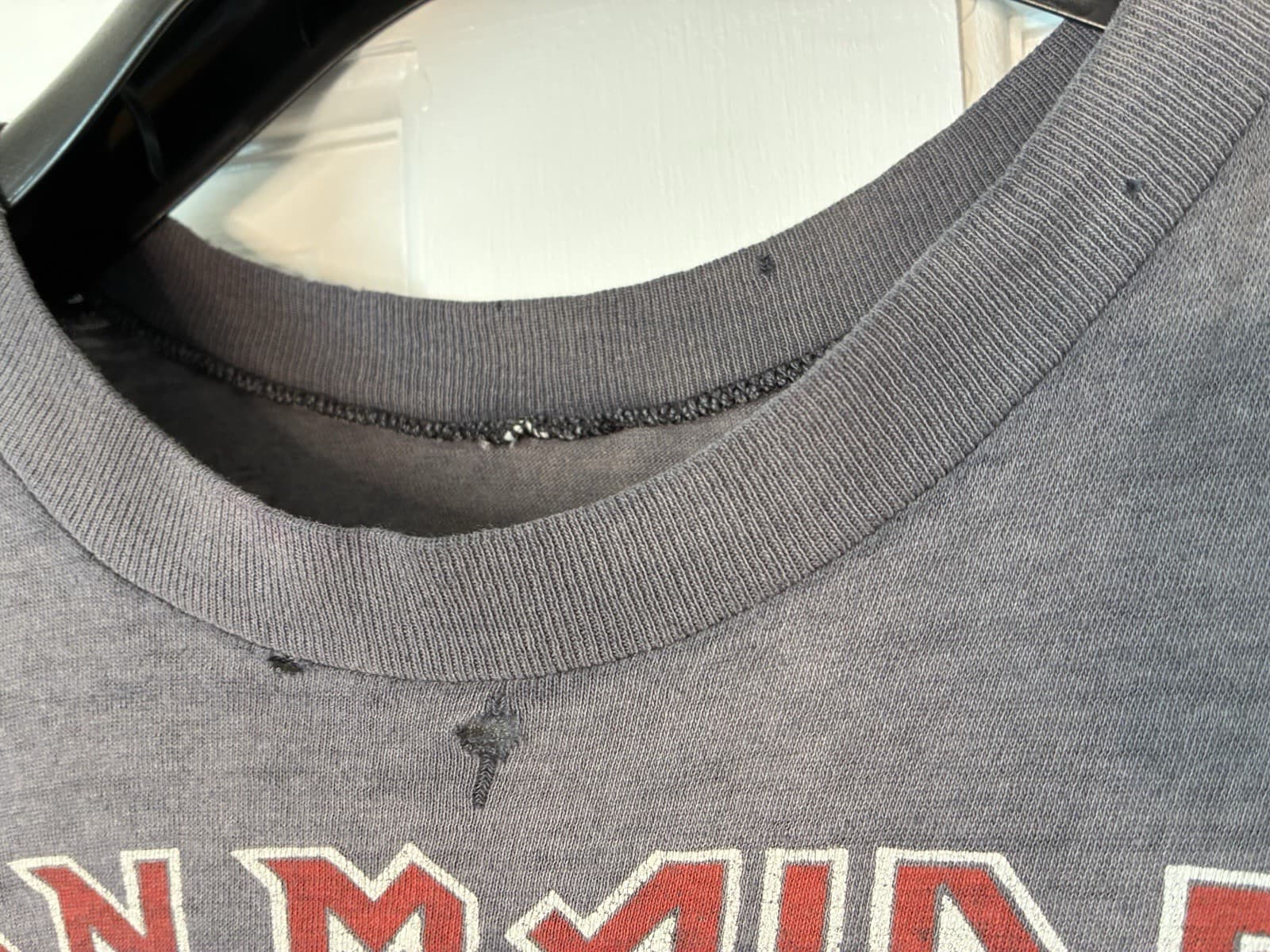 Iron Maiden World Piece Vintage Sleeveless Concert Tour Shirt 1983 3