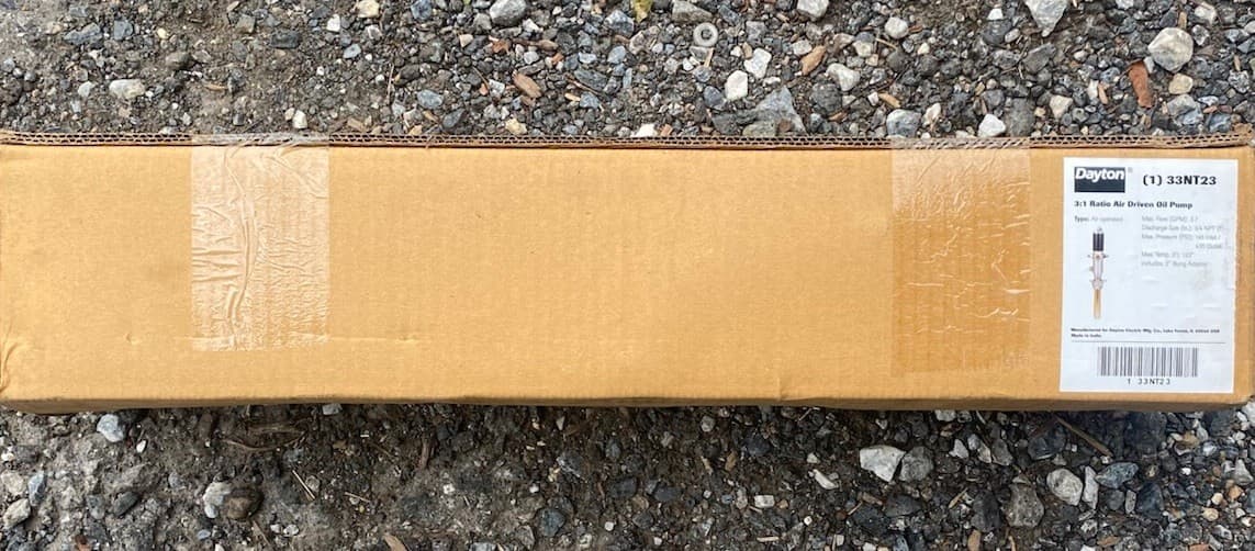 DAYTON Air Operated Drum Pump 33NT23 (1/4 in FNPT Air Inlet Size) 4