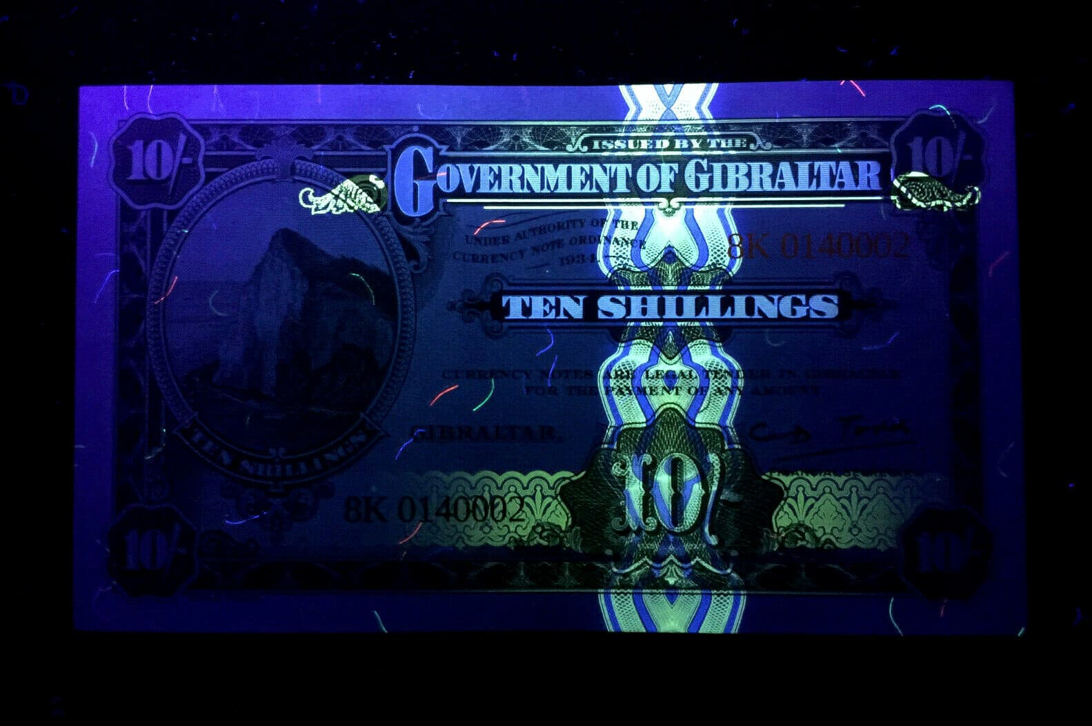 Gibraltar 10 Shilling 2018 Banknote World Paper Money UNC Currency Bill Note 2