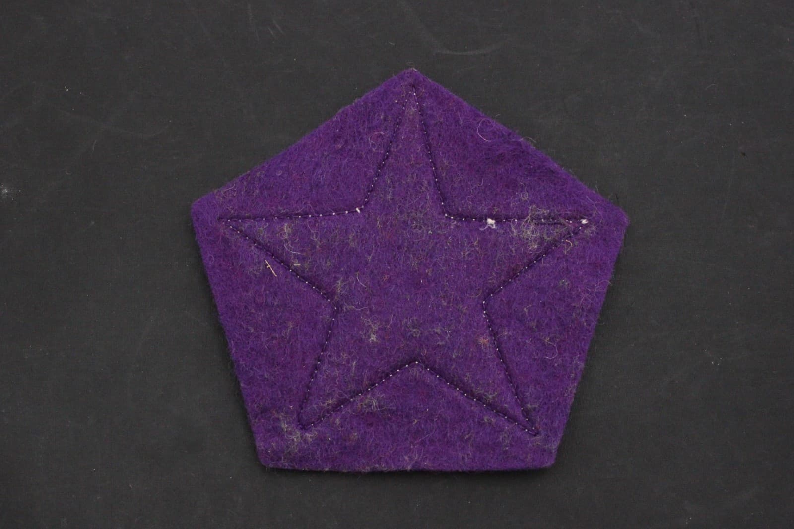 US Post World War I Army 9th Infantry Machine Gun Company AEF Shoulder Patch. 2