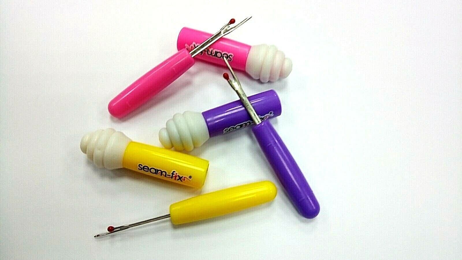 3X  "SEAM-FIX"  Seam Ripper or thread Unpicker with Thread Remover