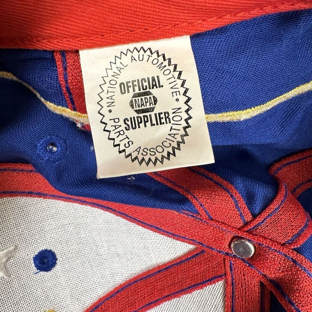 NAPA RACING NASCAR Flag hat automotive cap auto parts Michael Waltrip #15 6