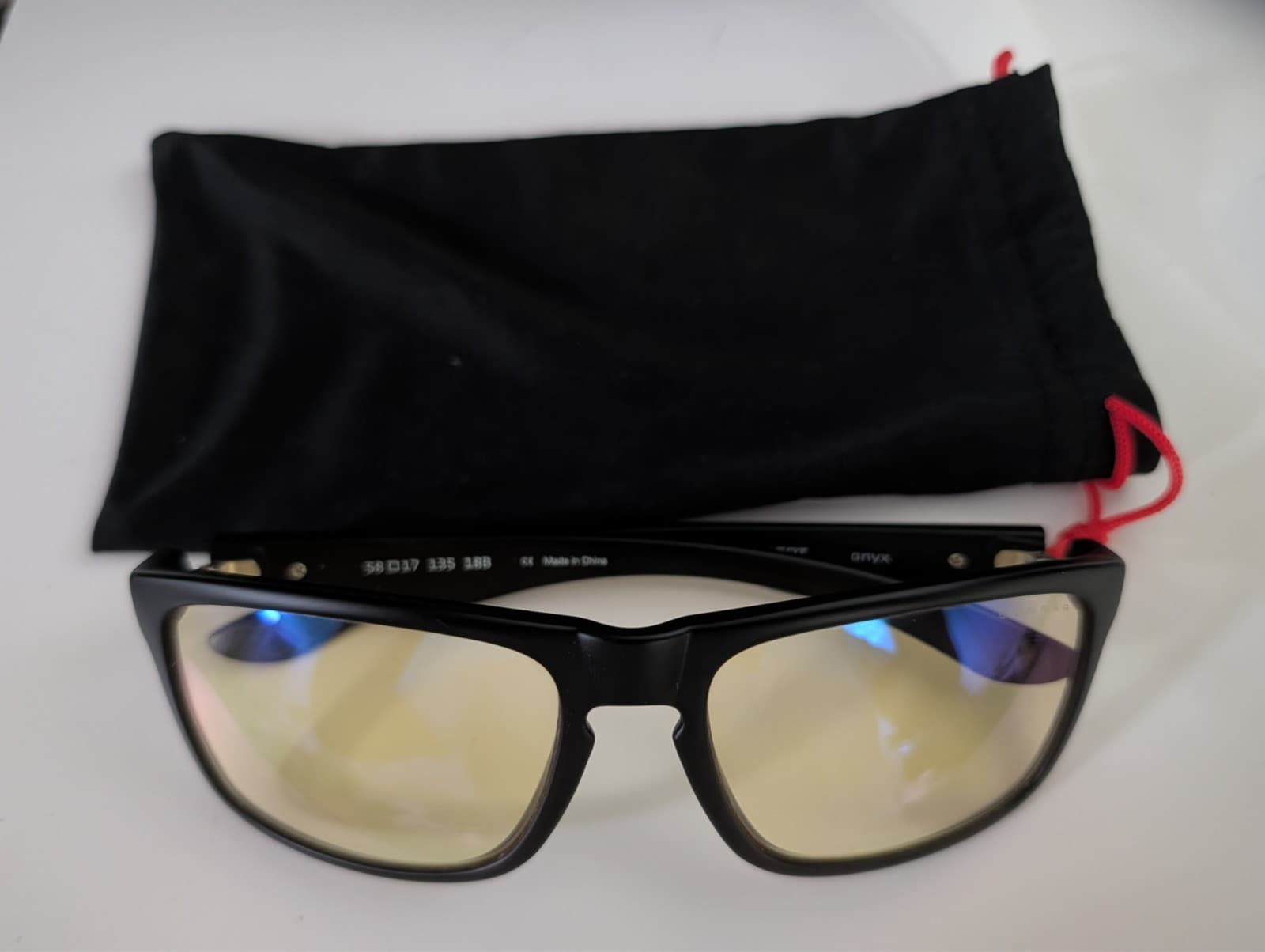 GUNNAR Optiks Int-00101 Intercept Full Rim Advanced Video Gaming Glasses W 4