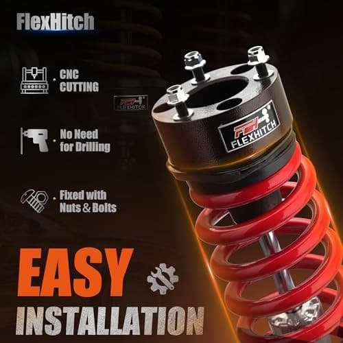 Leveling Lift Kits for 2004-2024 F150, 2 inch Forged Front Strut 2" Front 6