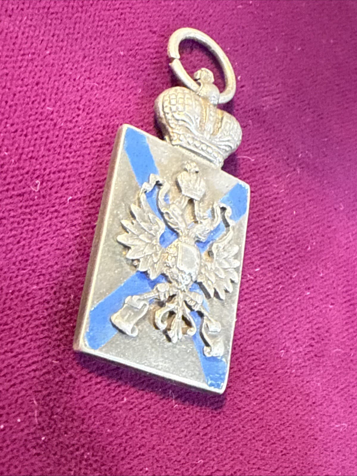 Imperial Russia  Silver Jetton Marine Charity Society 4