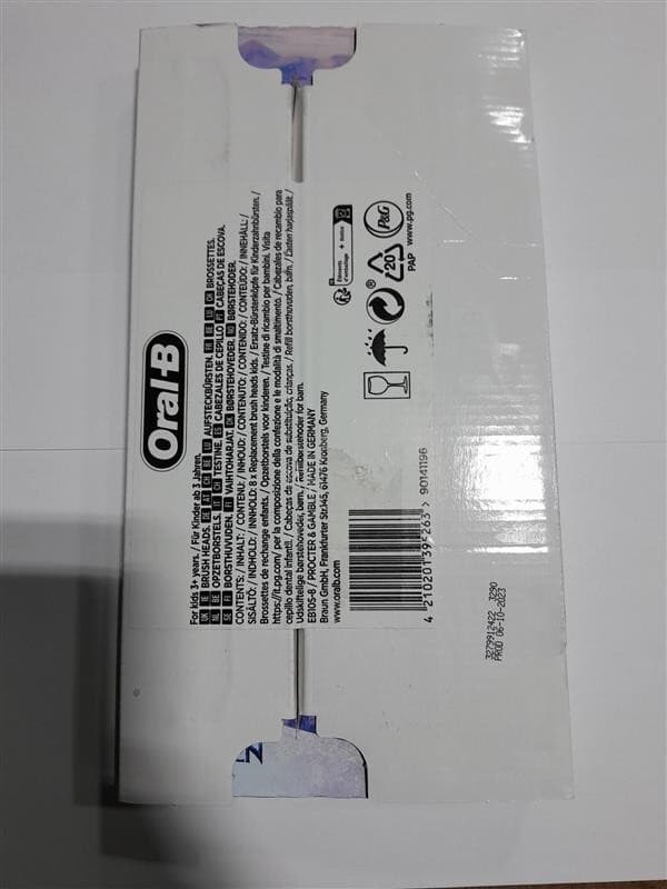 Oral-B Kids Disney Frozen Replacement Power Toothbrush Heads 8 Count 2