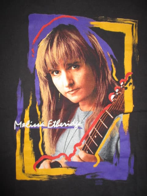 Vintage Hanes Label 1993 MELISSA ETHERIDGE "YES I AM" Concert Tour (XL) T-Shirt