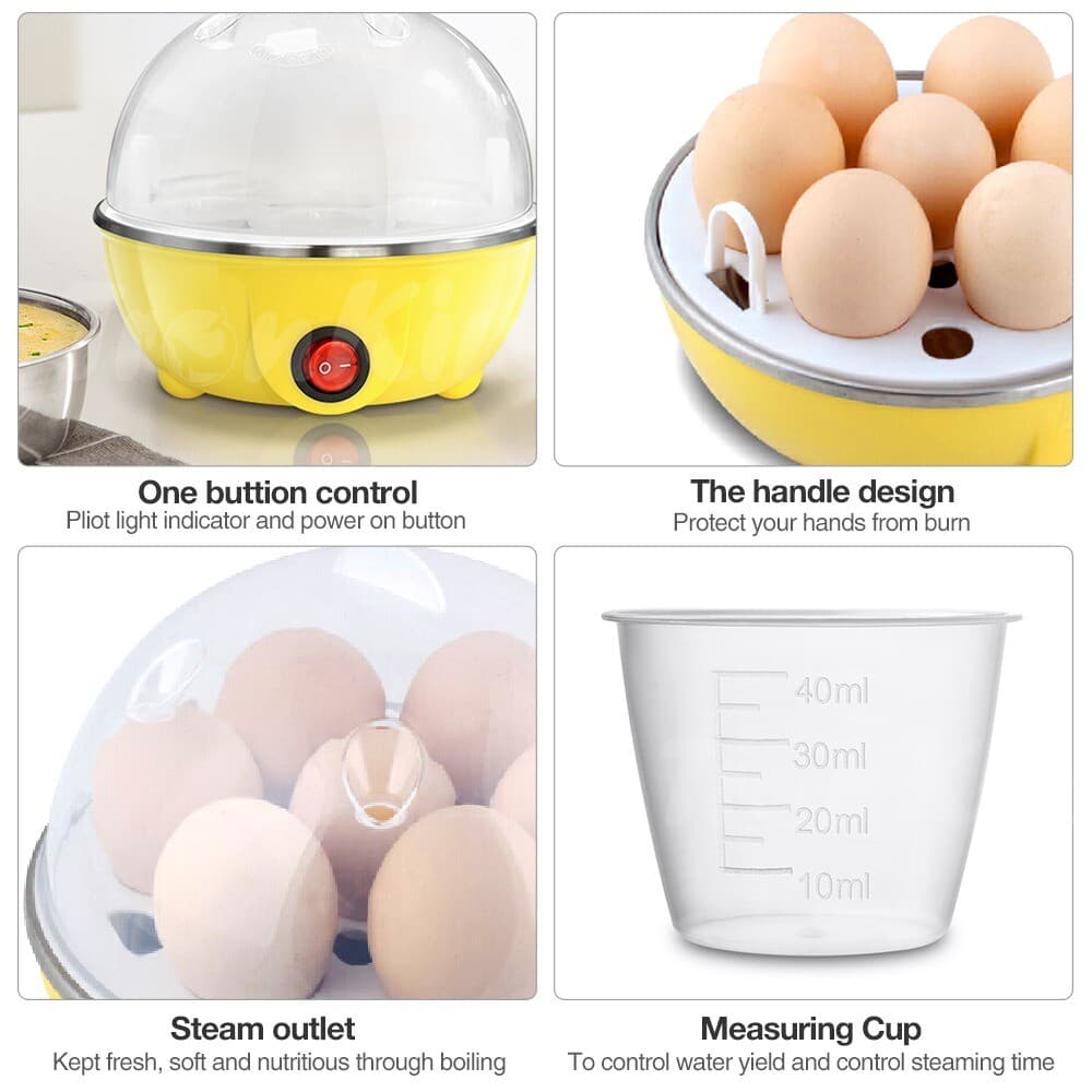 Egg Cooker, Electric Hard Boiled Egg Maker,(7&14 EGGS) FREE SHIPPING 3