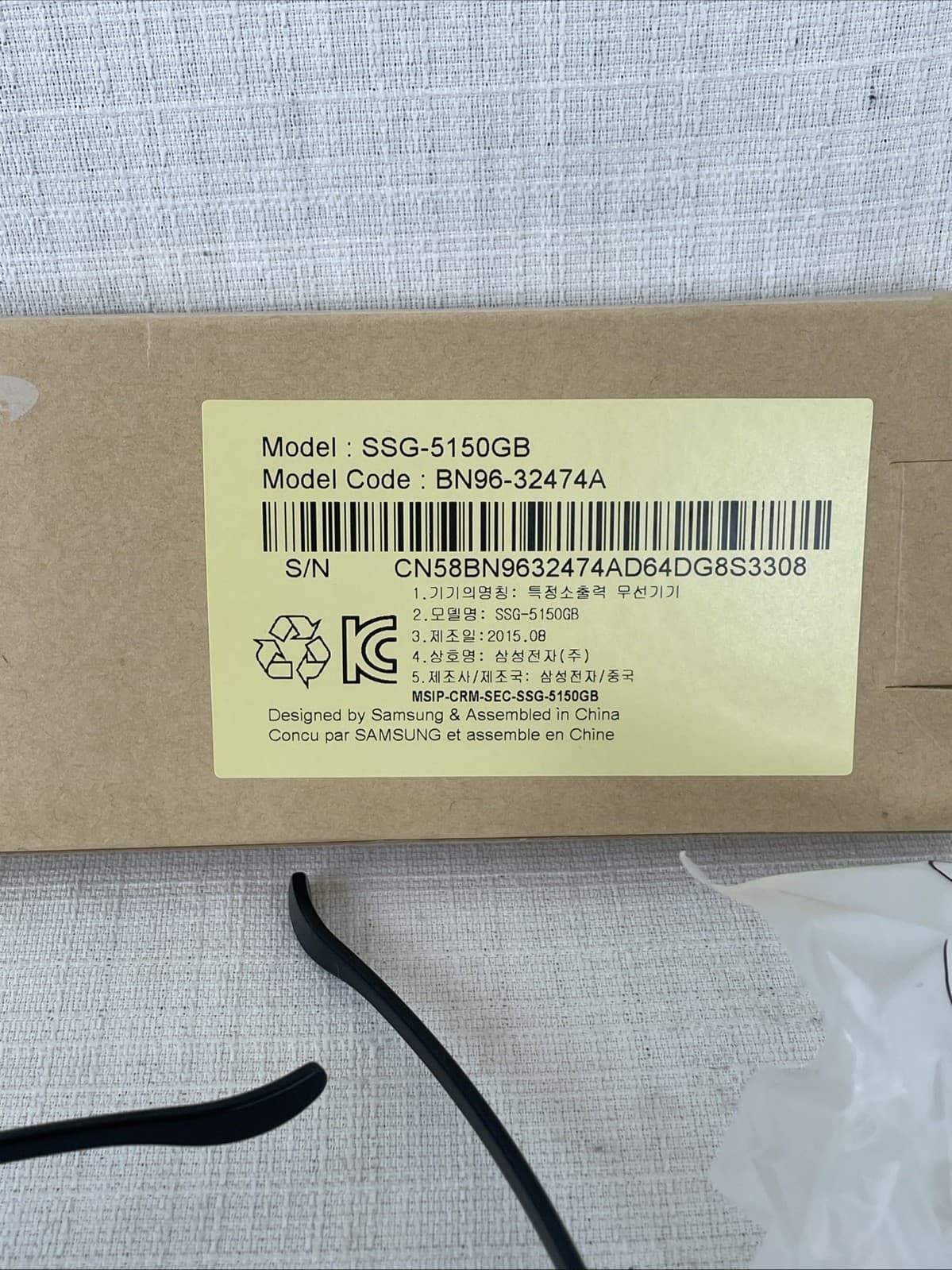 Samsung 3D Active Glasses Model SSG-4100GB  Smart TV Home 3