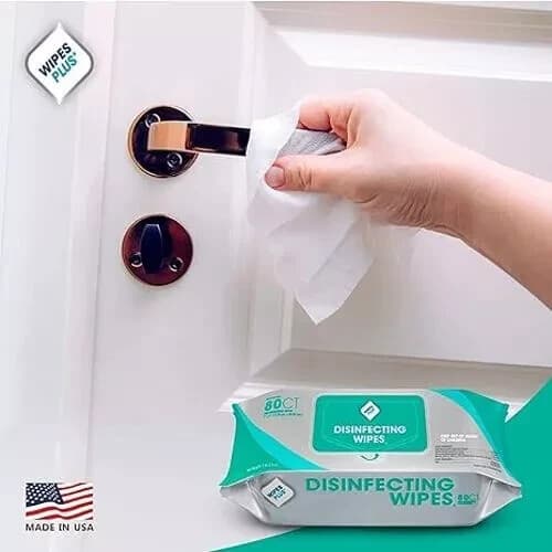 WipesPlus Disinfecting Wipes-960 Total Industrial Strength Wipes-12 Packs of 80 2