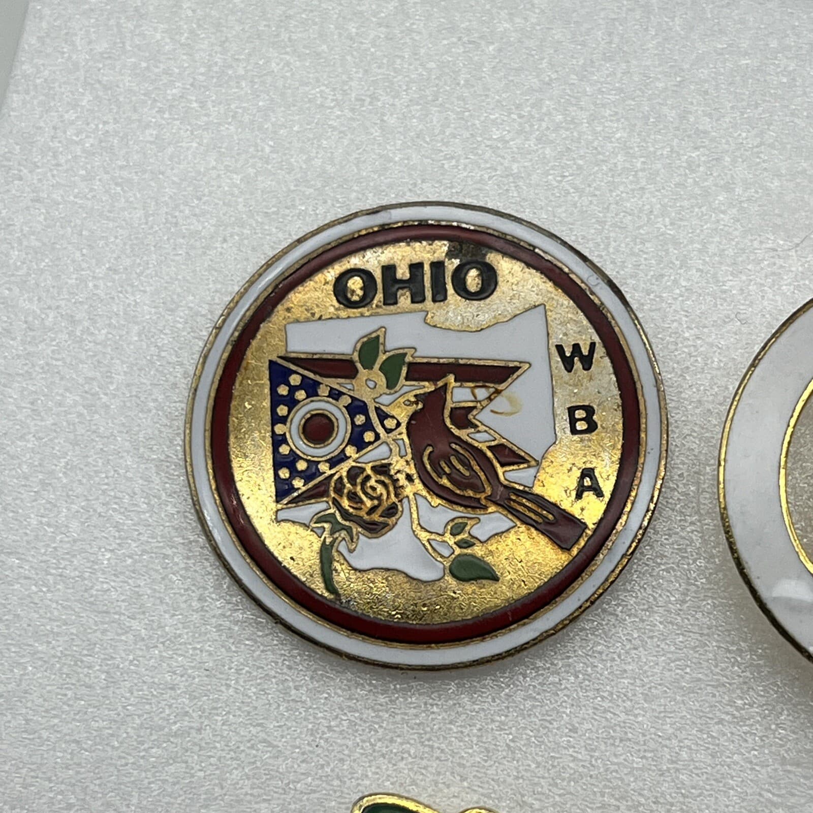 OHIO WBA Bowling Pin Lot Of 5 Vintage Women's Bowling Association 2