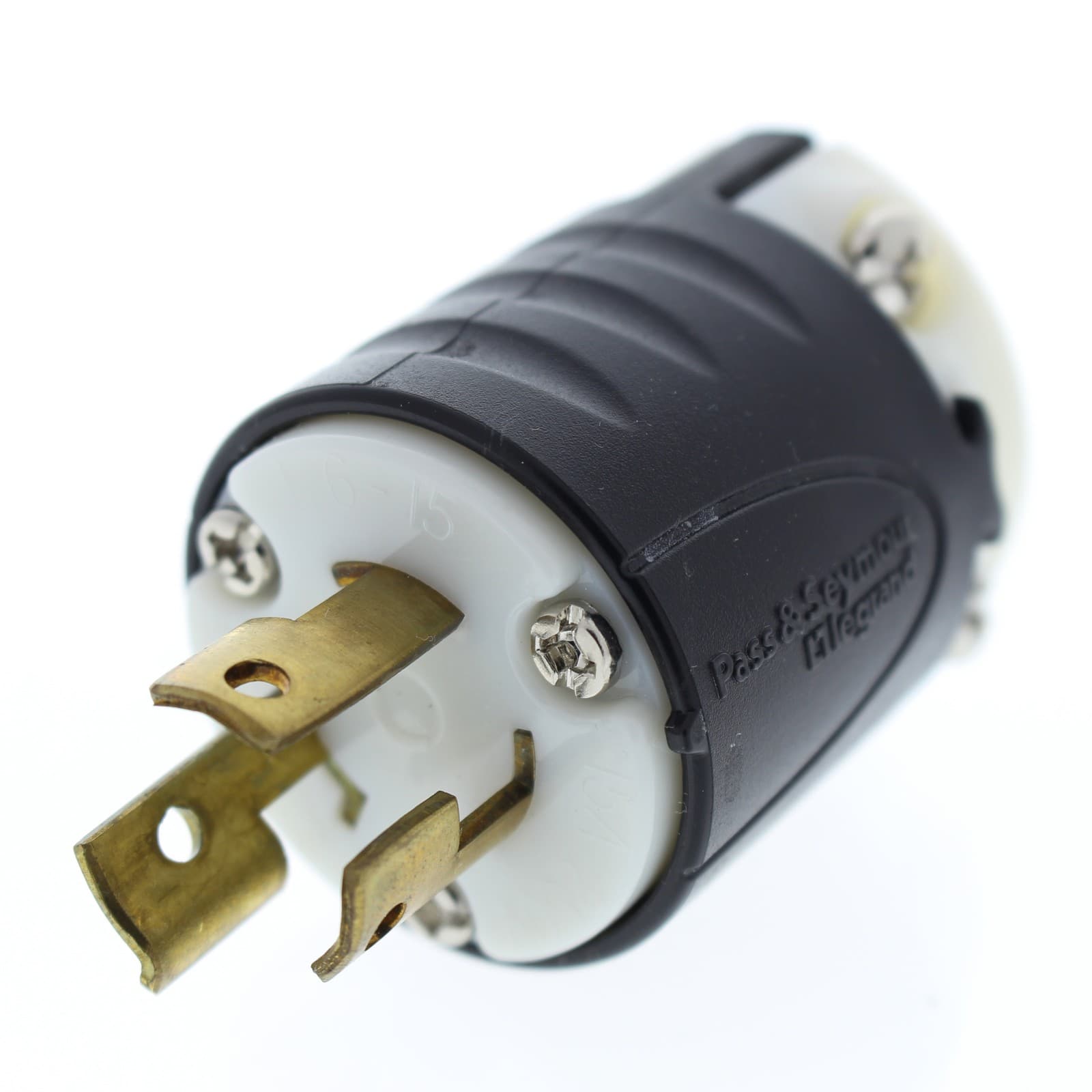 P&S L615-P Extra Heavy Duty 15A Twist Turn Lock Turnlok Plug L6-15P Industrial 4