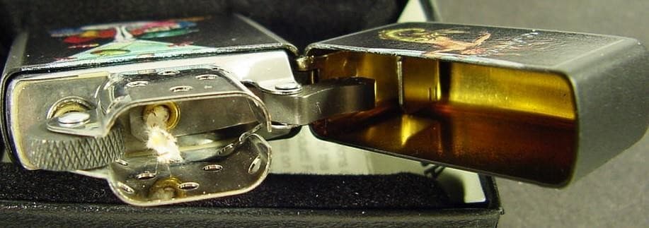 2021 MERMAID DIVING INTO MARTINI GLASS ZIPPO LIGHTER NEW & ZIPPO BOX 6