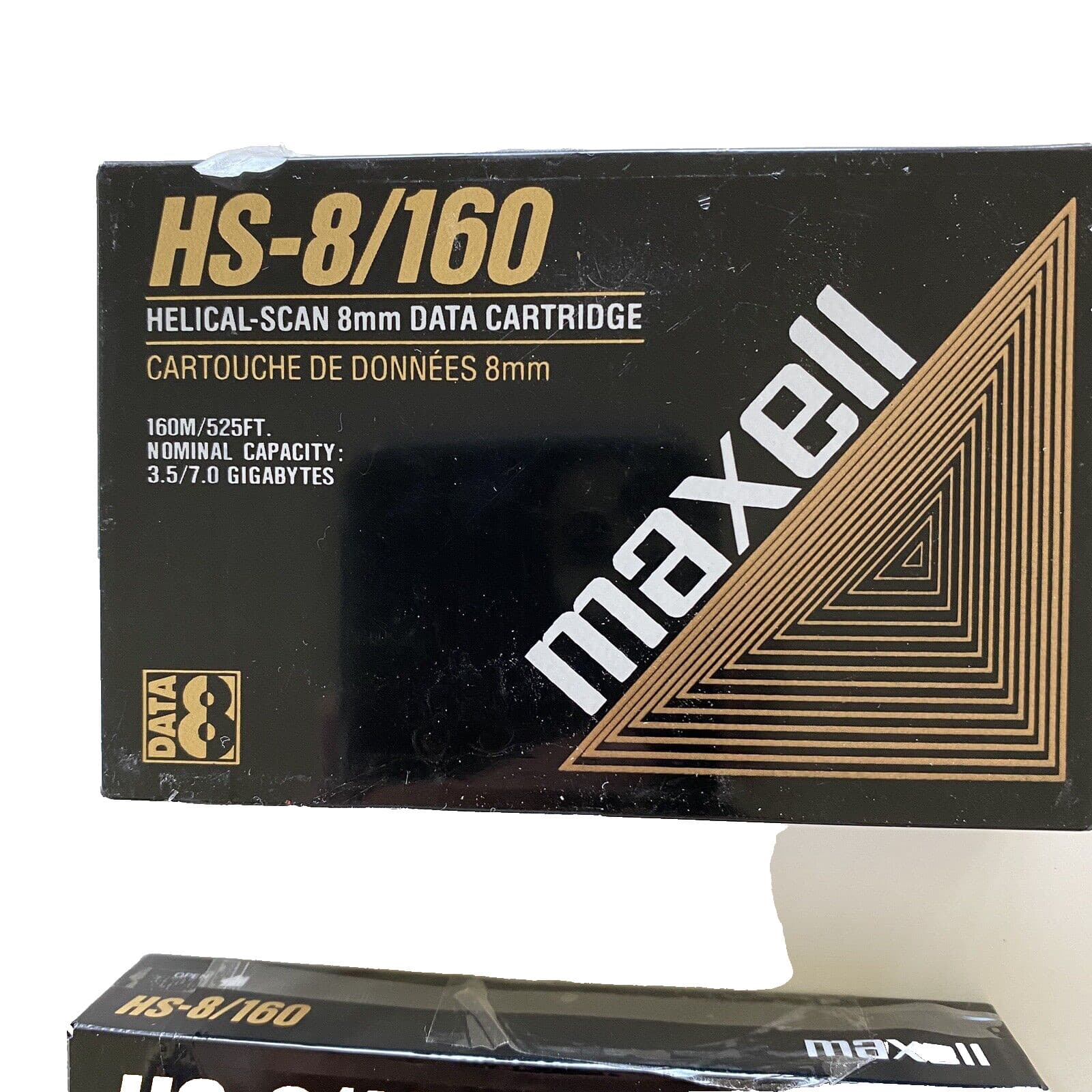 Maxell HS-8/160 Helical-Scan 8mm DATA8 Data Cartridge 3.5/7.0GB 160M/ 525-FT New 2