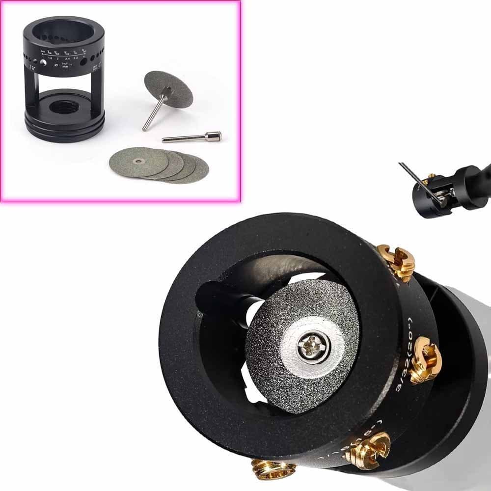 Tungsten Electrode Sharpener Grinder Multi-Angle Offsets Tool, TIG Welding