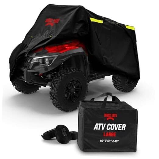  ATV Covers Waterproof Outdoor Heavy Duty, Rip ATV-LARGE 95" LONG Zippered