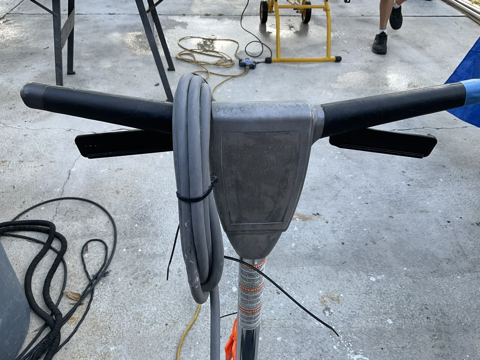 AMERICAN SANDER/CLARKE OBS-18DC Orbital Square Floor Sander, Buff, Pre Owned. 3