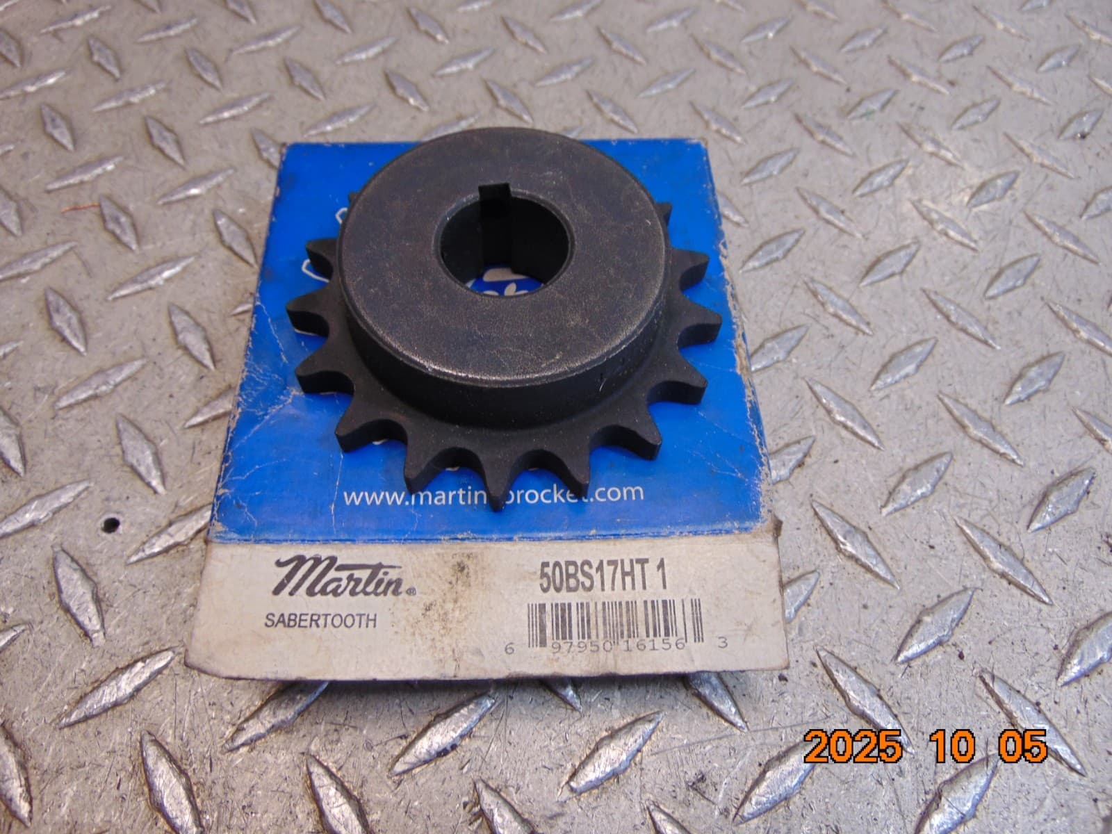 MARTIN 50BS17HT1 SPROCKET 1" BORE