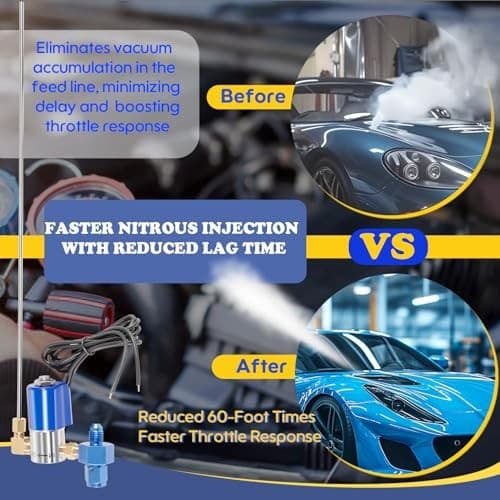 16030-4AN Line Purge Valve Kit, Integrate with Nitrous Systems, Release  4