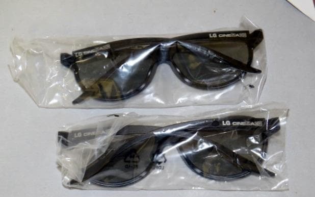 (2) Boxes of LG 3D Glasses :   2 Pairs of Glasses per box # AG-F310 Cinema (NEW) 4