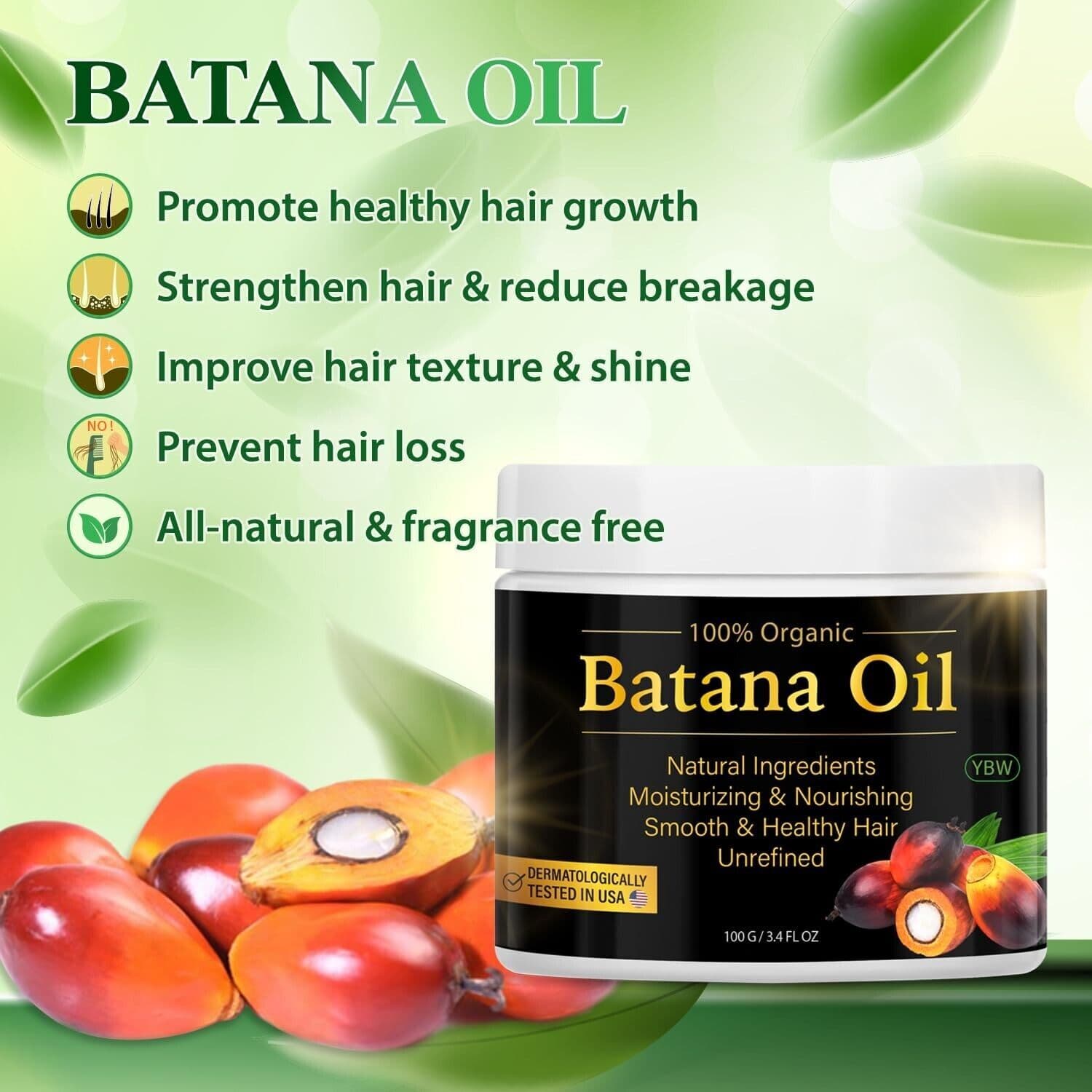 Natural Batana Oil For Hair Growth Healthier Thicker Fuller Anti Hair Loss 5