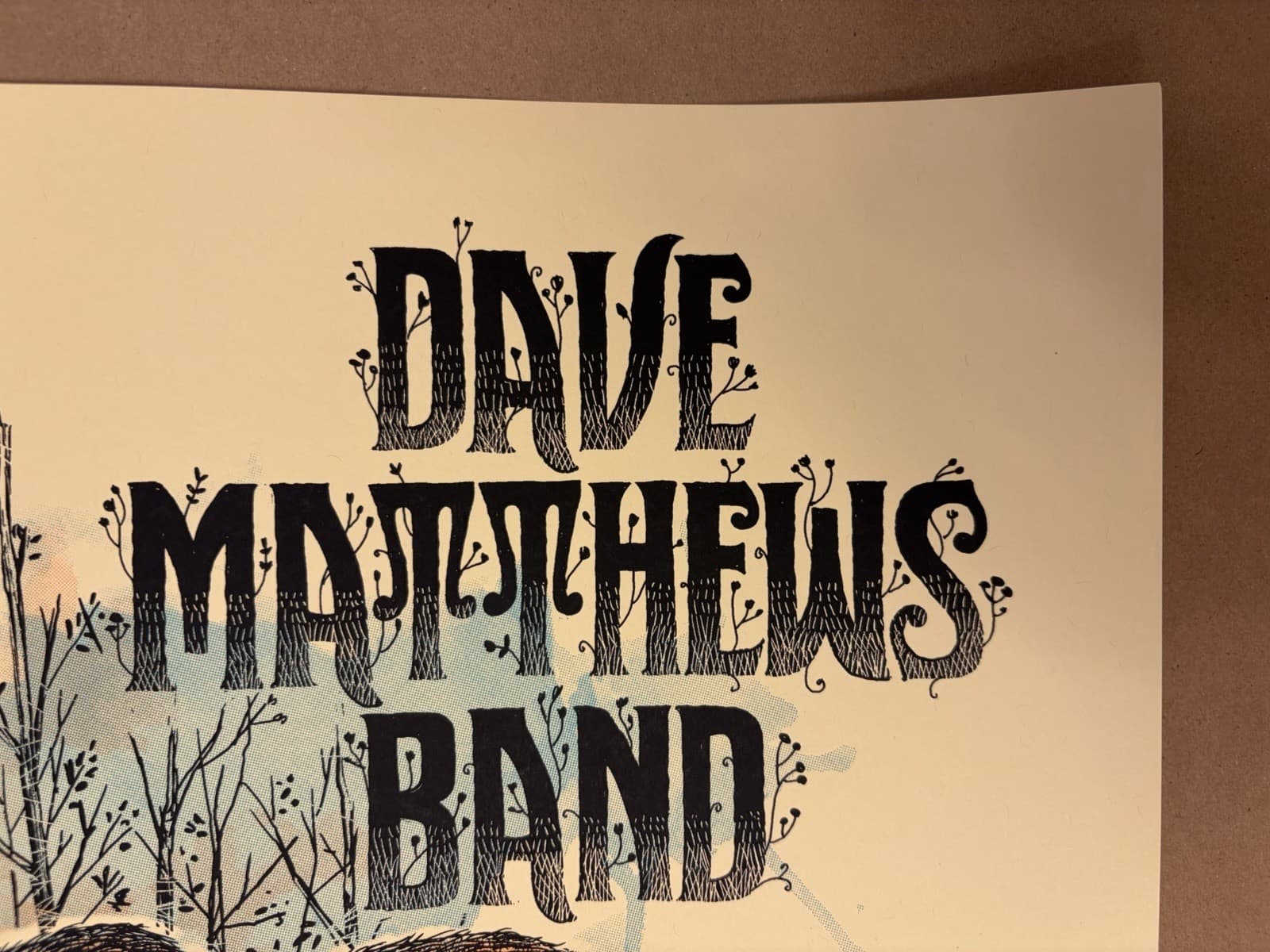 Dave Matthews Band Poster 7/1/16 2016 Alpine Valley East Troy WI #/1375 Methane 5
