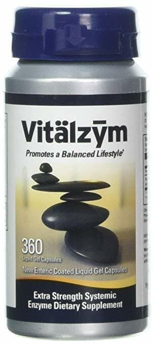 Vitalzym 360 Enzymes W/ Free CD -Anti inflammatory-Joint -Spike Protein-Clots