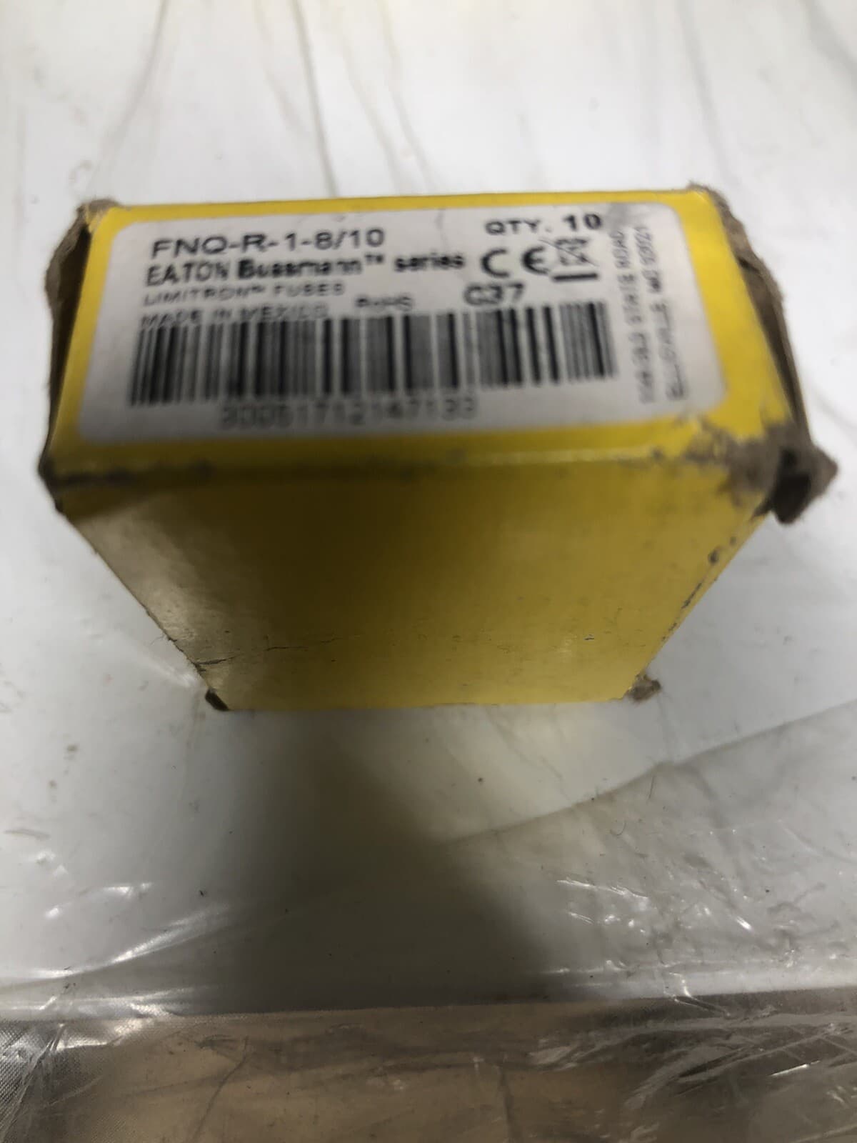 1-8/10A Time Delay Melamine Class CC Fuse 600VAC 2