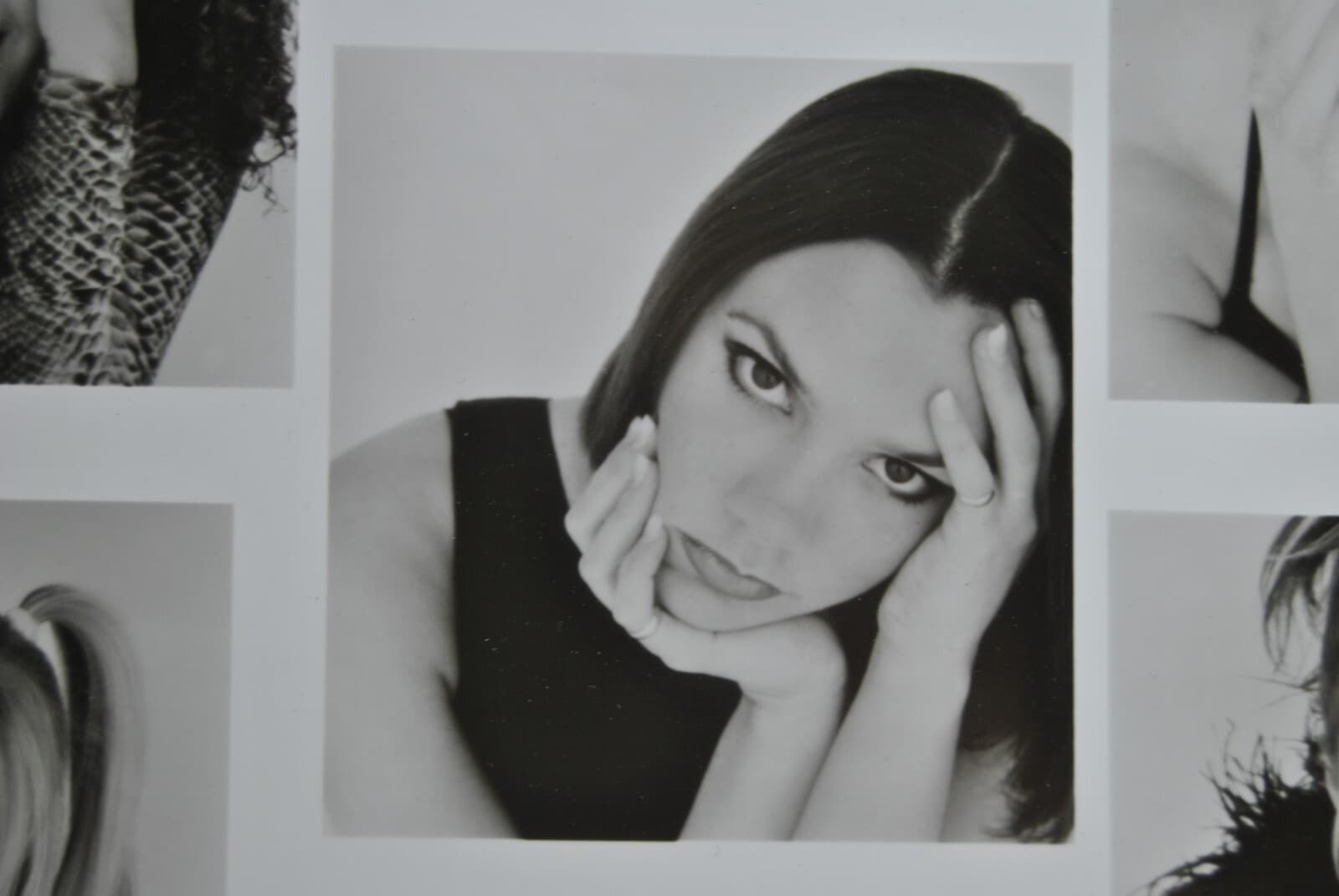 Spice Girls 8 x 10 Black and White Photo of all 5 Girls 3