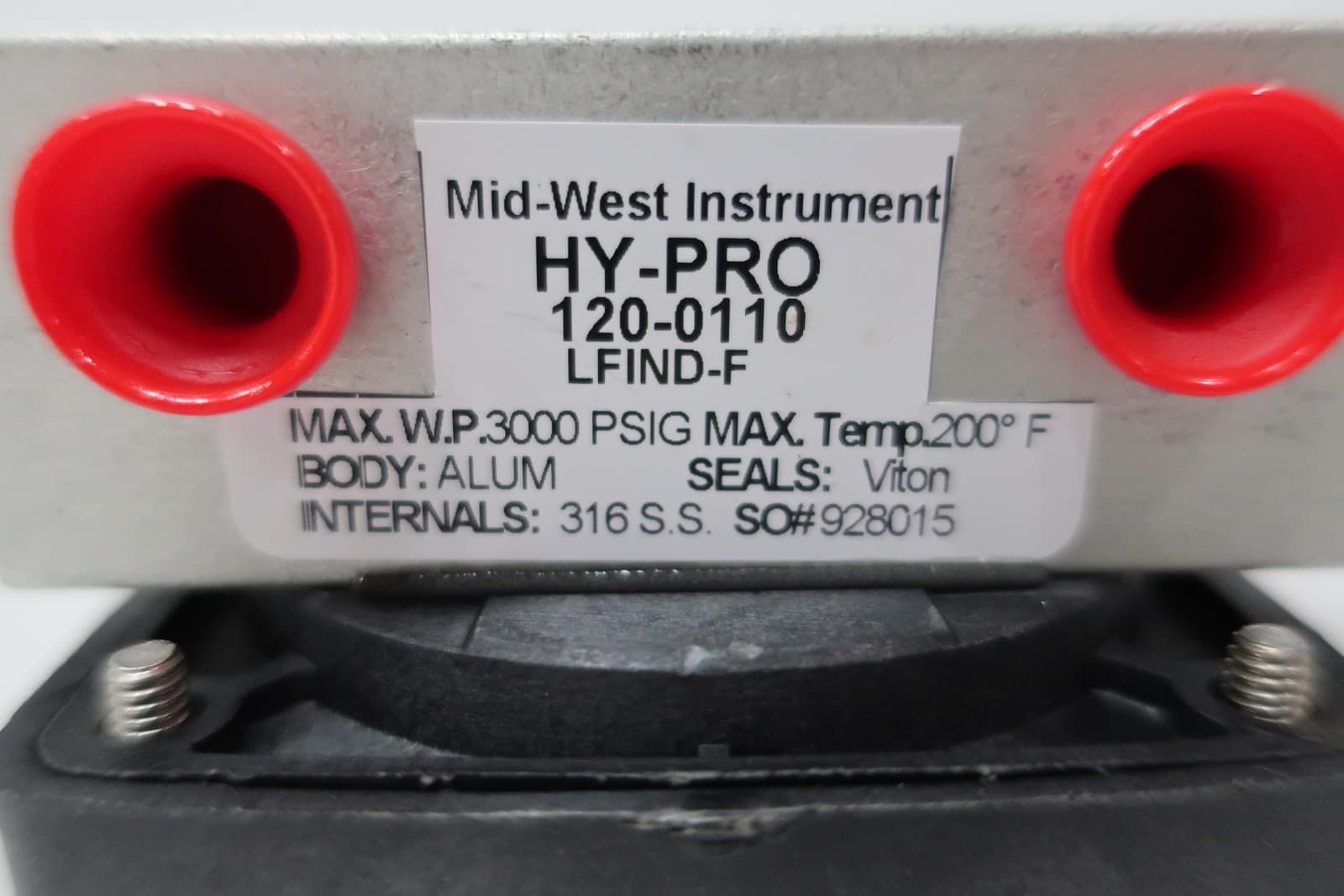 Midwest 120-0110 Hy-pro Differential Pressure Gauge 0-60psi 6