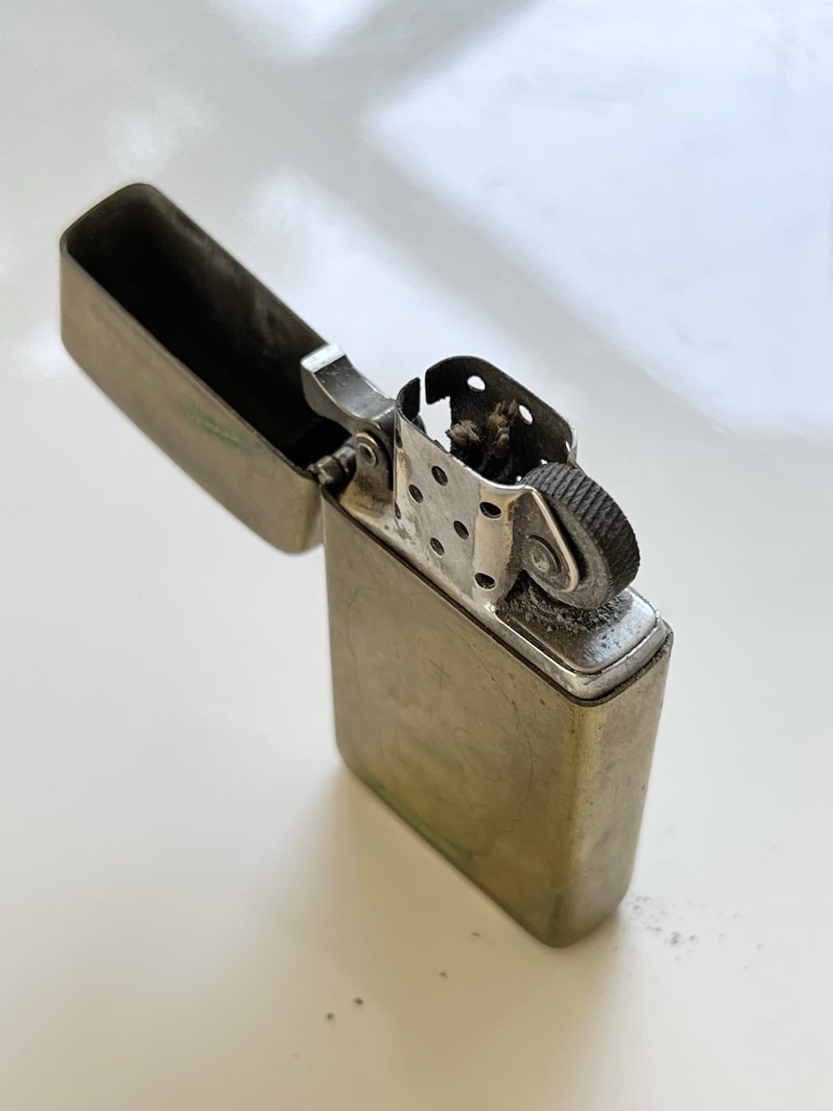 Psychic TV thee temple ov psychic youth rare collectors cigarette lighter Brass 4