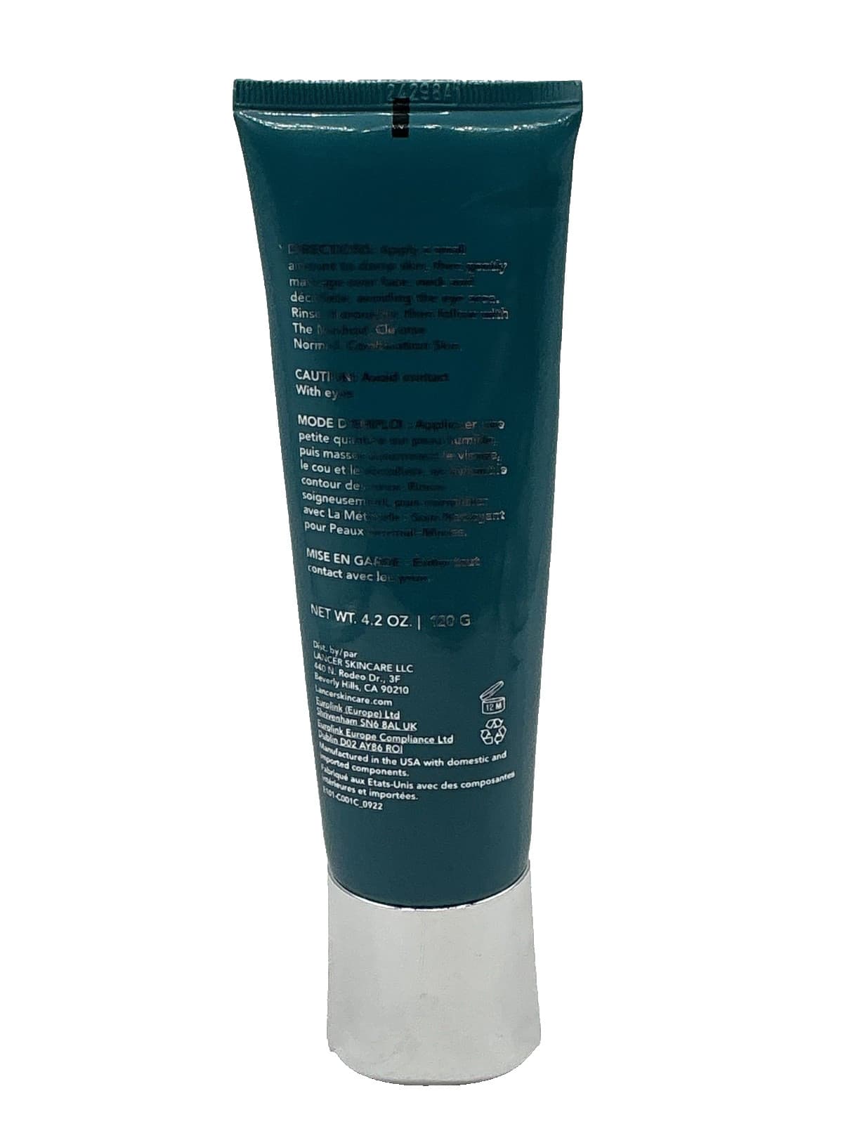 LANCER The Method: Polish Normal- Combination  Skin 4.2oz 2