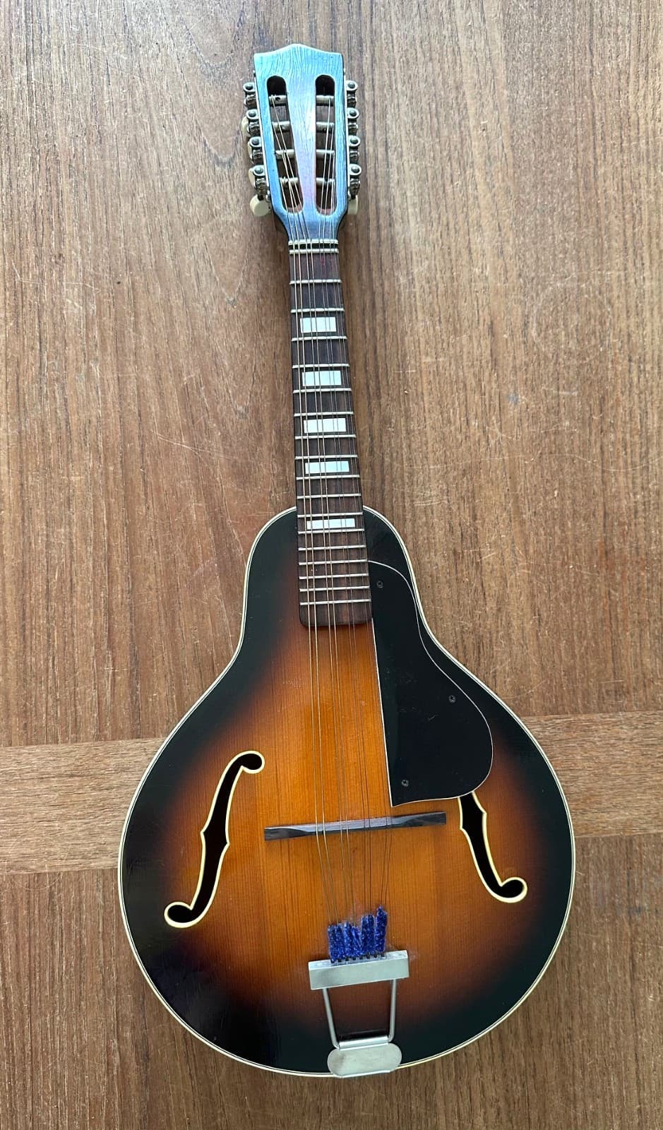 HOFNER Vintage Mandolin Genuine Original F Holes Sunburst Made in Germany