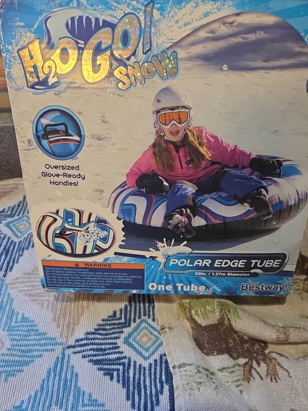 H2O Go!!!! Snow. 1 Tube- Polar Edge Tube.  Bestway. Brand New 6
