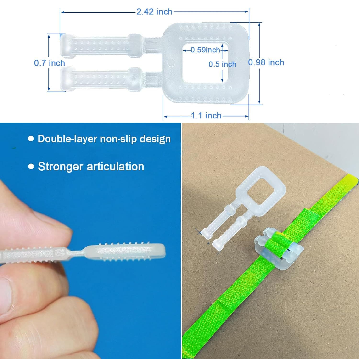 Banding Strapping Kit, Packaging Strapping Tool, with 5900" Length Poly Strappin 2